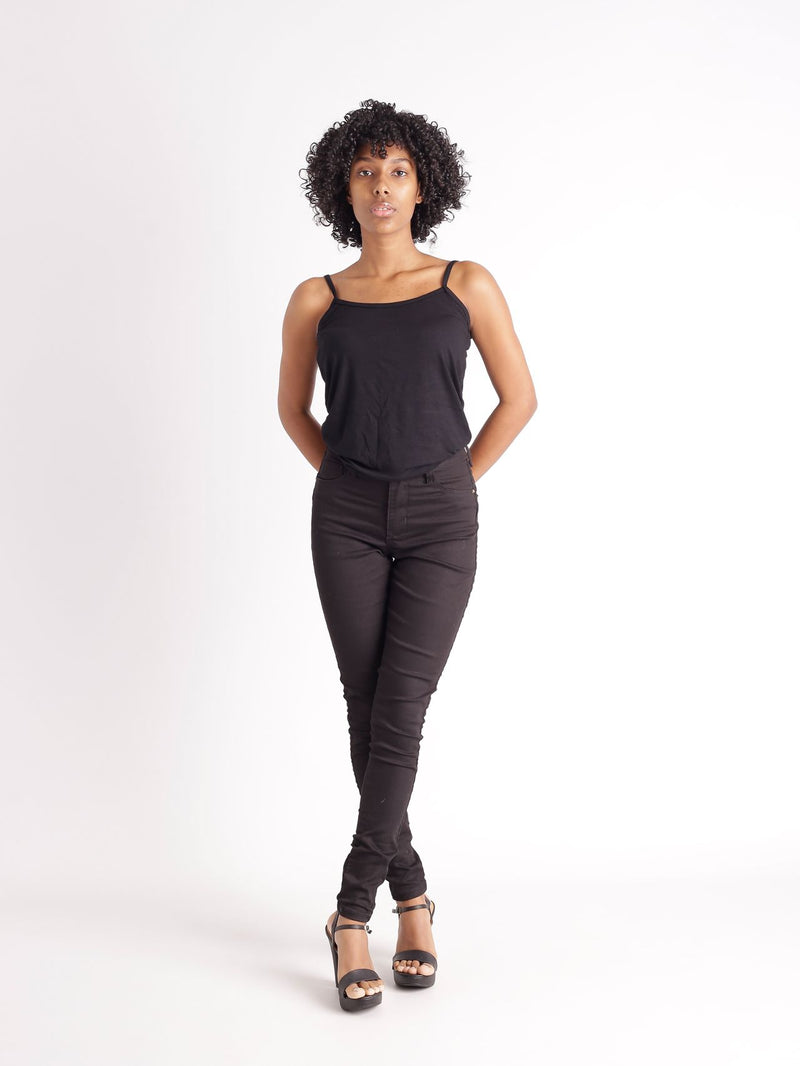 Classic Black Skinny Jeans