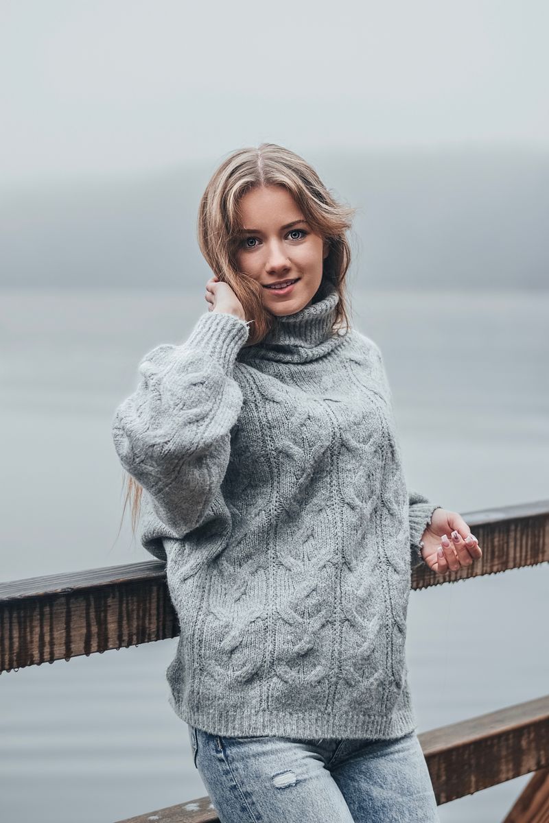 Classic Cable Knit Sweater