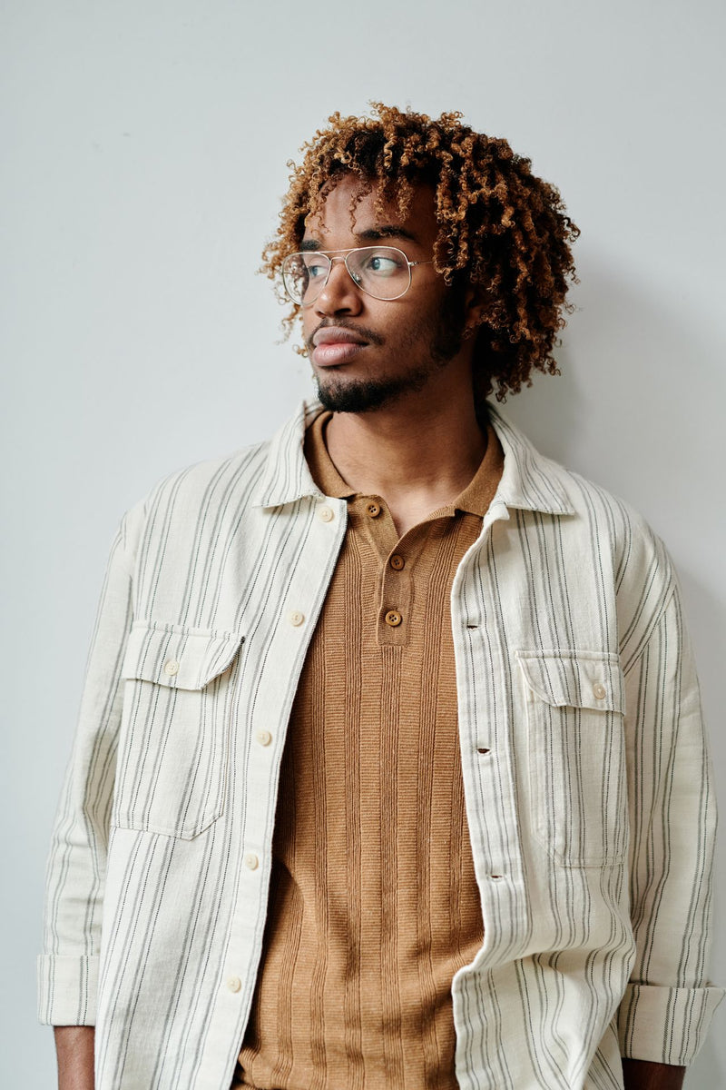 Fashionable Striped Casual Shirt