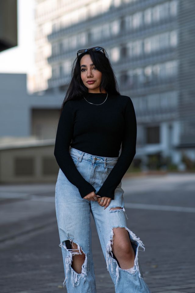 Relaxed Boyfriend Jeans