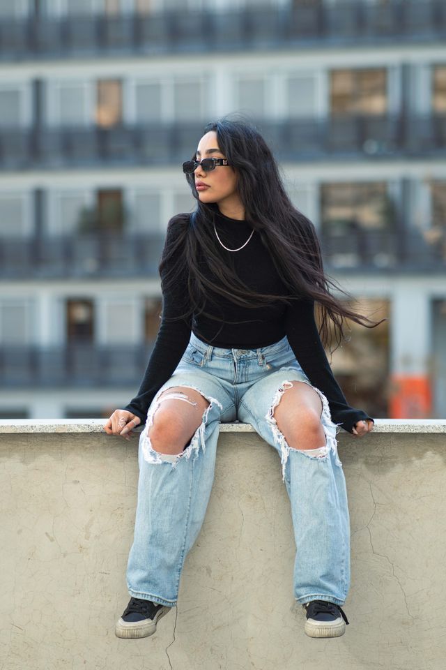 Relaxed Boyfriend Jeans