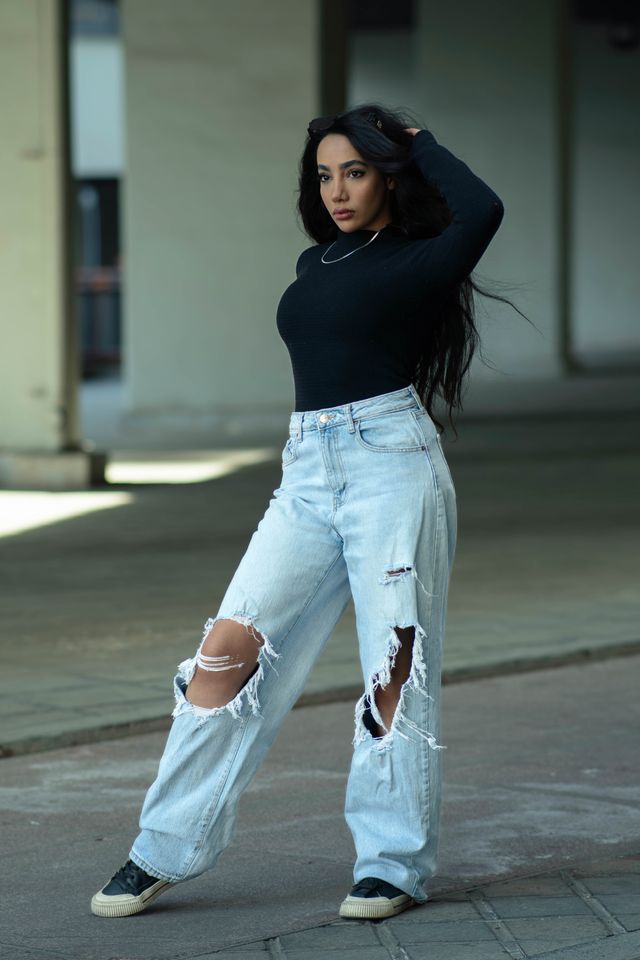 Relaxed Boyfriend Jeans