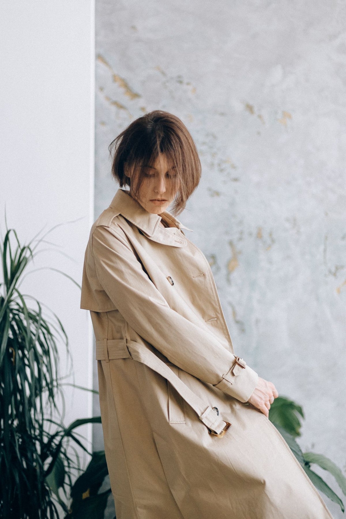 Relaxed Utility Trench Coat