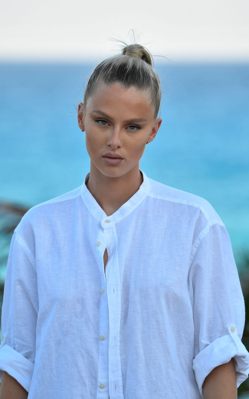Relaxed Linen Summer Shirt