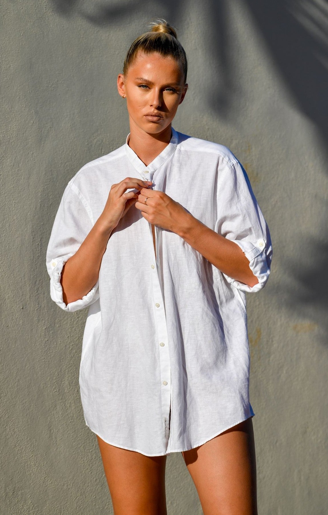 Relaxed Linen Summer Shirt